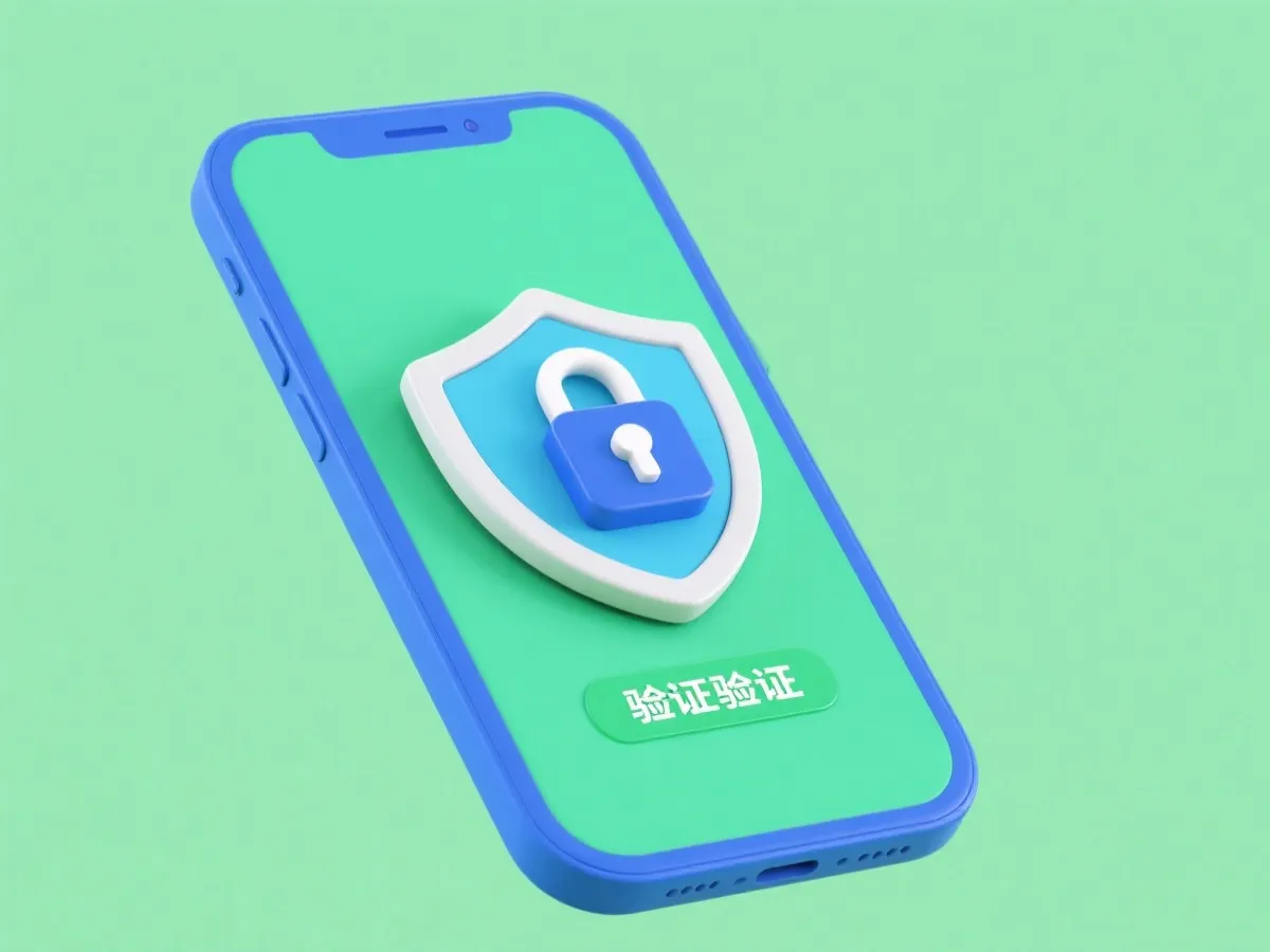 移动端安全验证示意图